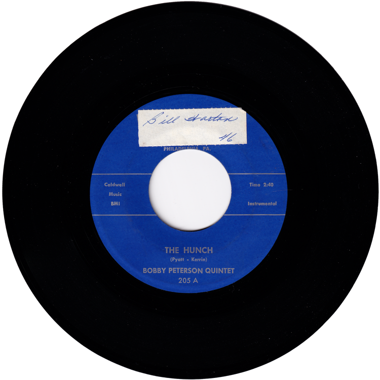 Bobby Peterson Quintet - Love You Pretty Baby / The Hunch