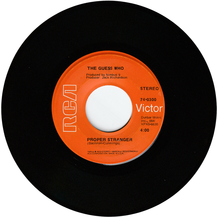The Guess Who - No Time / Proper Stranger