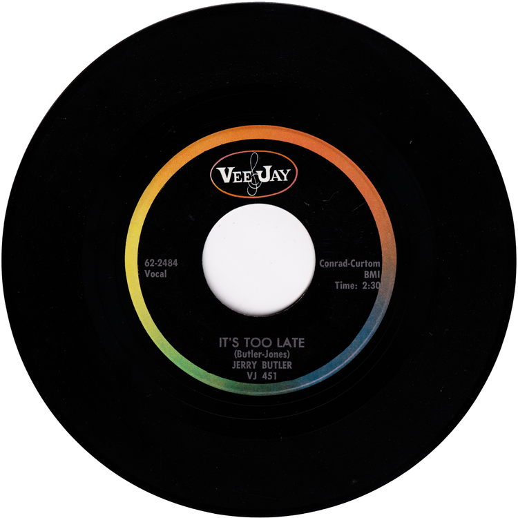 Jerry Butler - Make It Easy On Yourself / It's Too Late