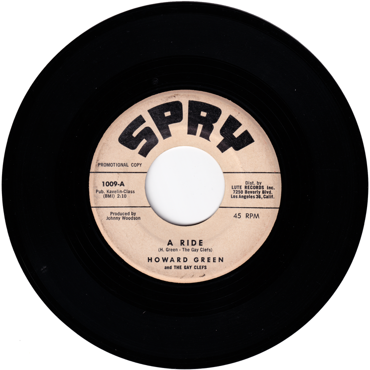 Howard Green & The Gay Clefs - Mary Ann / A Ride (Promo)
