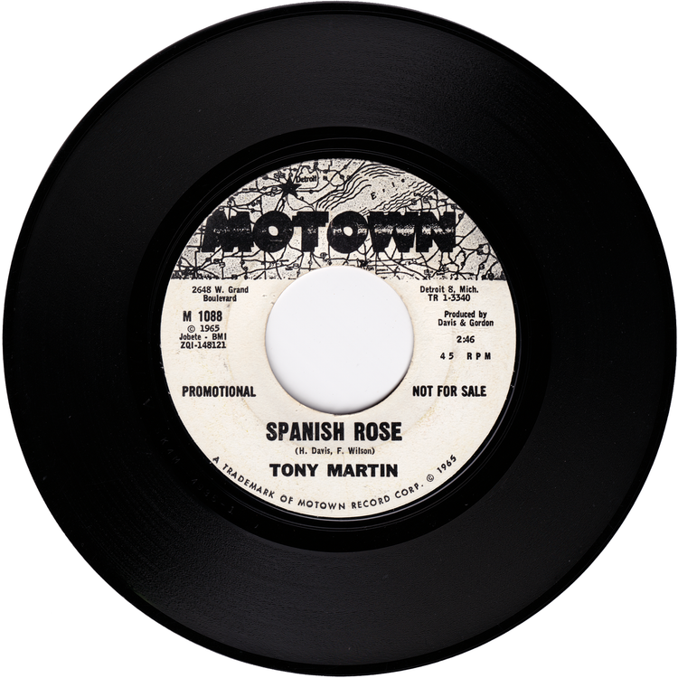 Tony Martin - Ask Any Man / Spanish Rose (Promo)