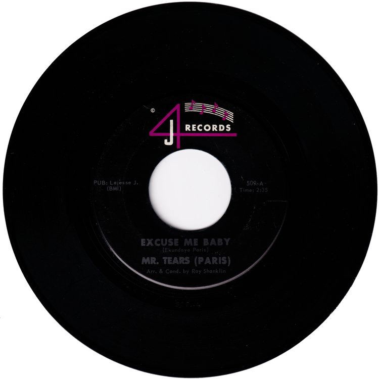 Mr. Tears (Paris) - Don't Lead Me On / Excuse Me Baby