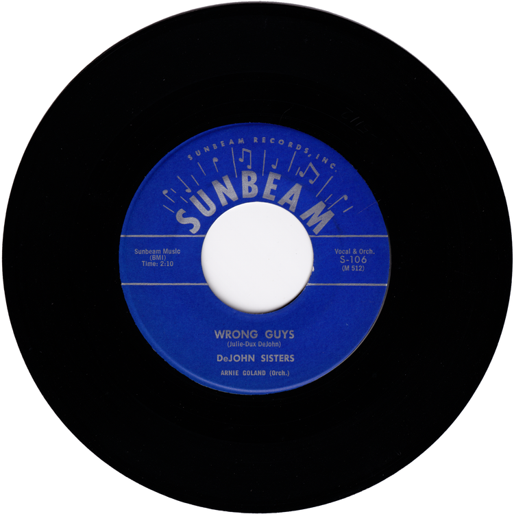 DeJohn Sisters - Straighten Up & Fly Right / Wrong Guy