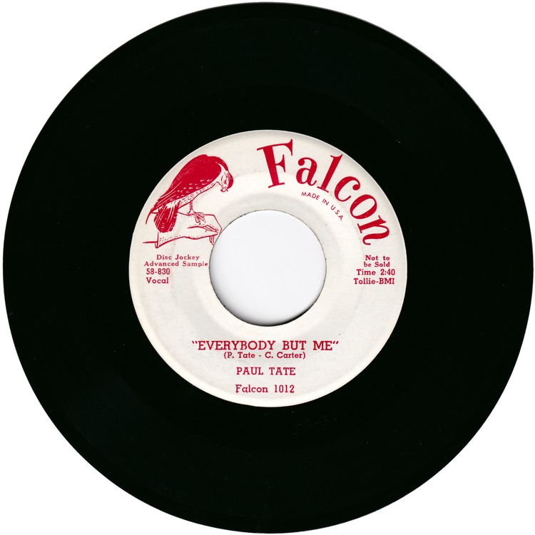 Paul Tate - Dance On / Everybody But Me (Promo)