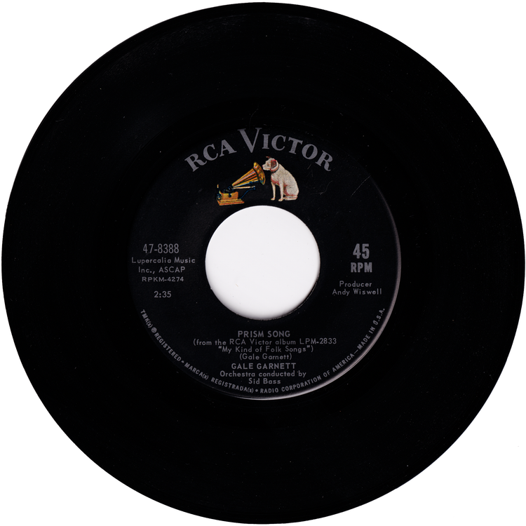 Gale Garnett - We'll Sing In The Sunshine / Prism Song