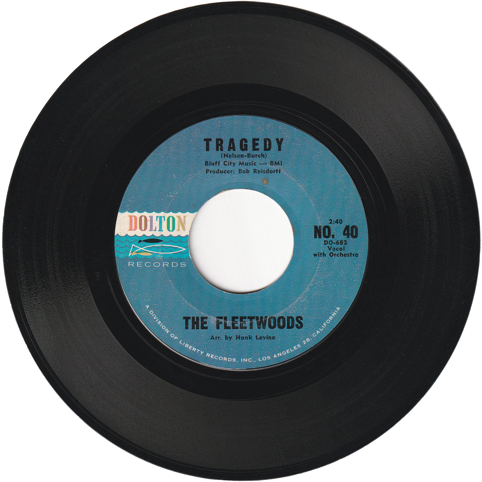 The Fleetwoods - Tragedy / Little Miss Sad One – NIGHT BEAT