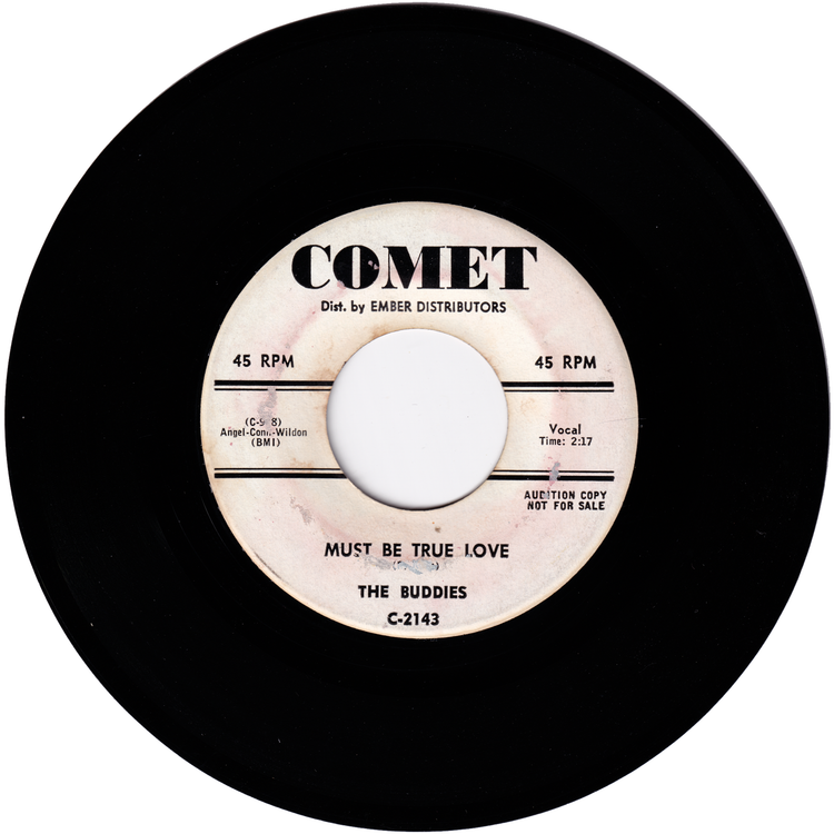 The Buddies - Hully Gully Mama / Must Be True Love (Promo)