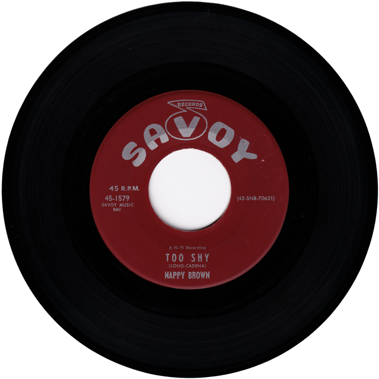 Nappy Brown - Give Me Your Love / Too Shy