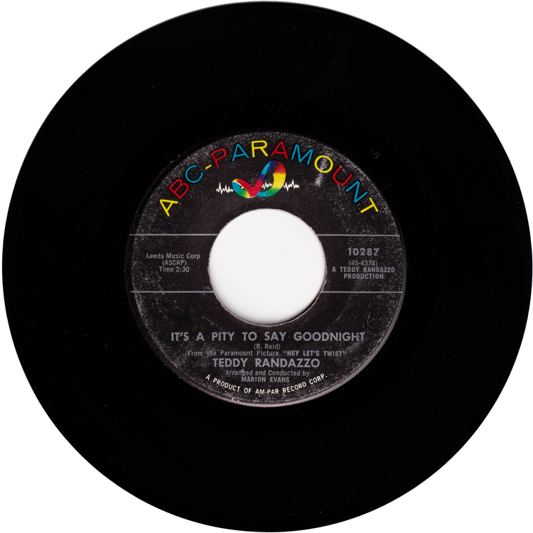Teddy Randazzo - Mother Goose Twist / It's A Pity To Say Goodnight