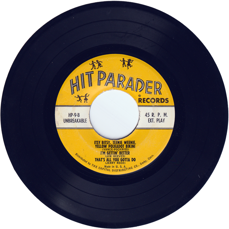 Various - Alley-Oop / Itsy Bitsy Teenie Weenie Yellow Polkadot Bikini + 4 Songs