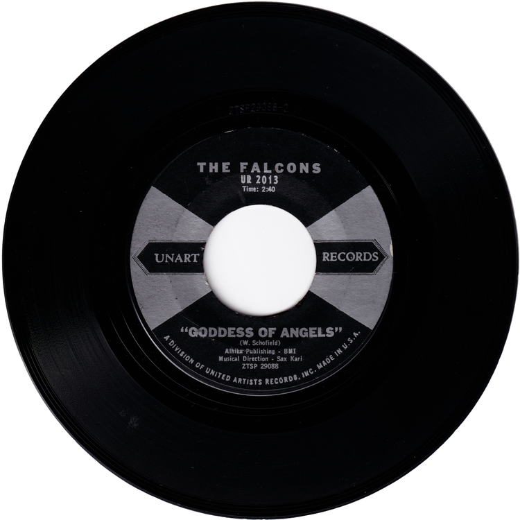 The Falcons - You're So Fine / Goddess Of Angels (UNART Black label)