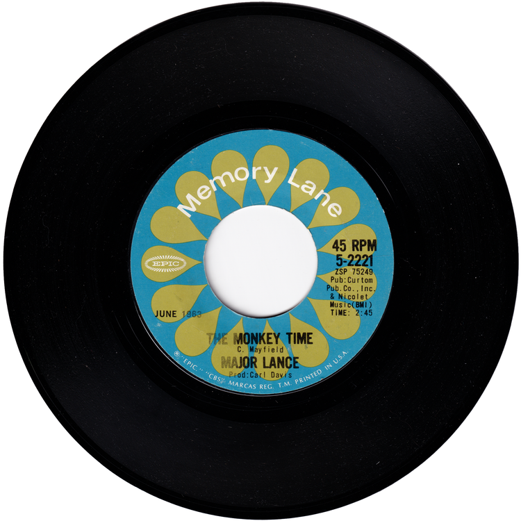 Major Lance - The Monkey Time / Um, Um, Um, Um, Um, Um (EPIC Re-Issue)