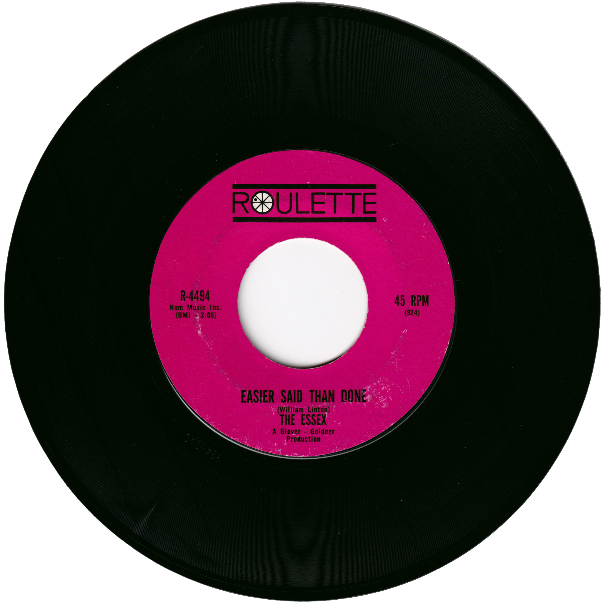 The Essex - Easier Said Than Done / Are You Going My Way