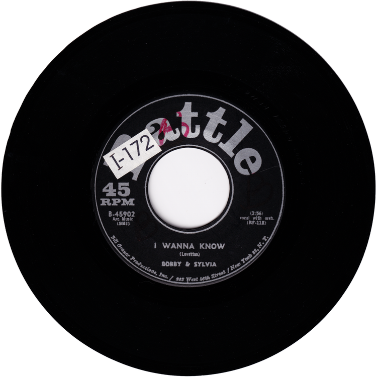 Bobby & Sylvia - You Broke My Heart / I Wanna Know