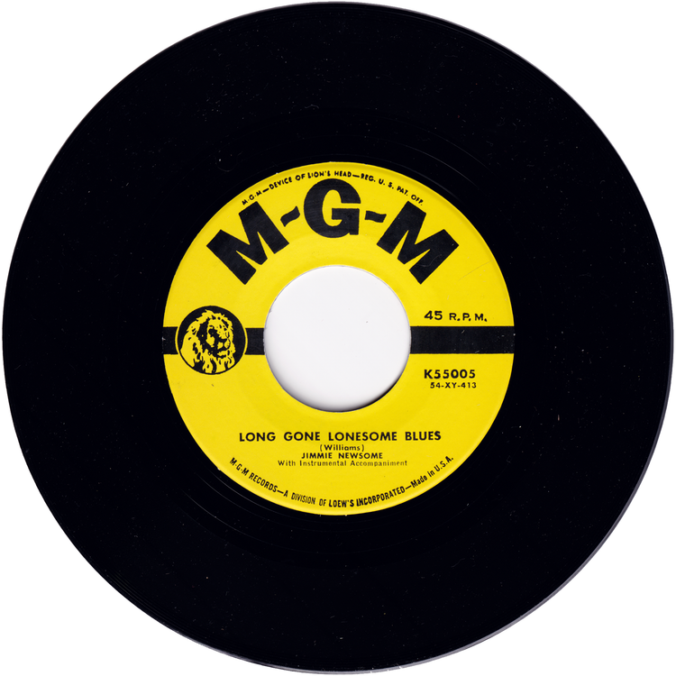 Jimmie Newsome - I'm Afraid I Love You / Long Gone Lonesome Blues (Repro)