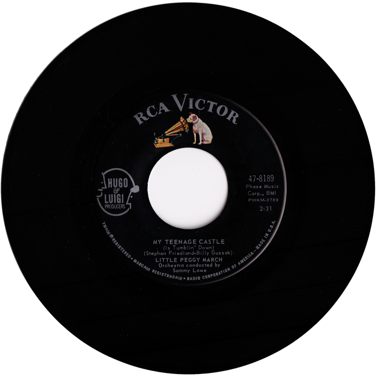 Little Peggy March - I Wish I Were A Princess / My Teenage Castle