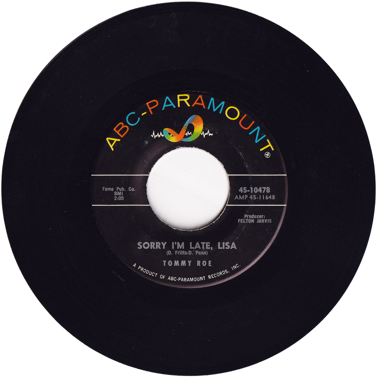 Tommy Roe - Everybody / Sorry I'm Late, Lisa