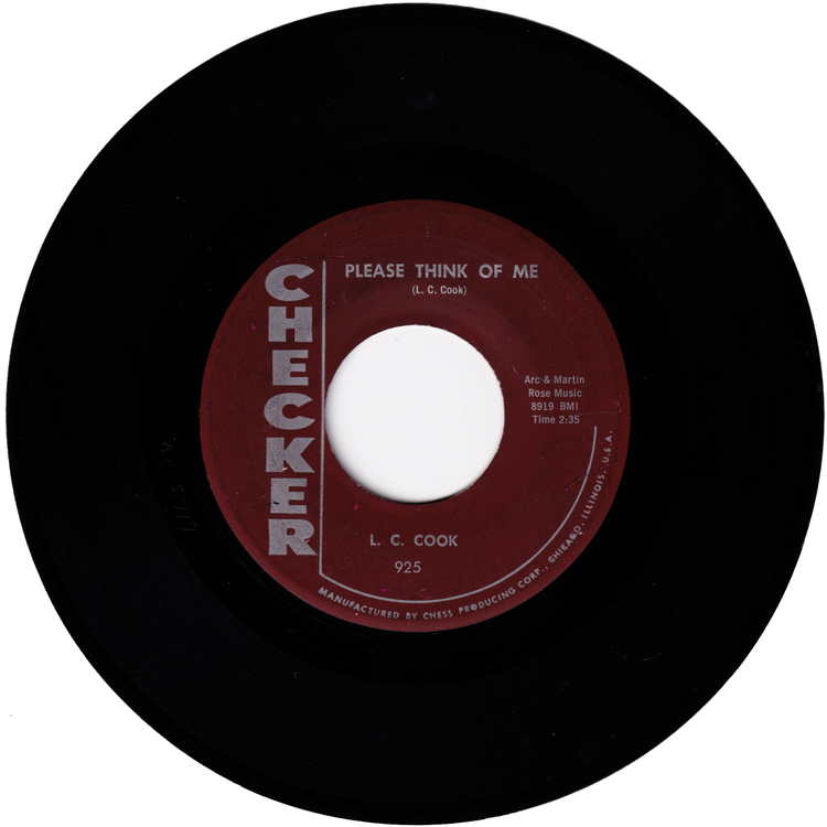 L. C. Cook - I'm Falling / Please Think Of Me