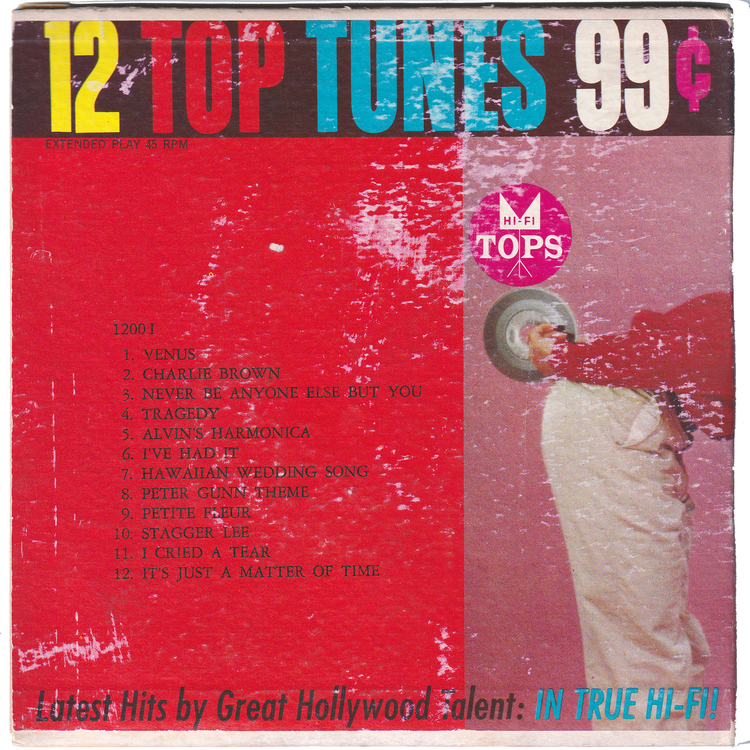 Various - Peter Gunn Theme / Stagger Lee / Charlie Brown / Venus+ 8 Songs EP (w/PS)