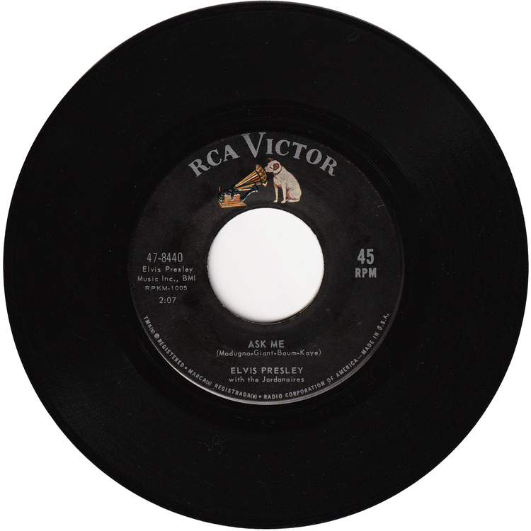 Elvis Presley - Ain't That Loving You Baby / Ask Me