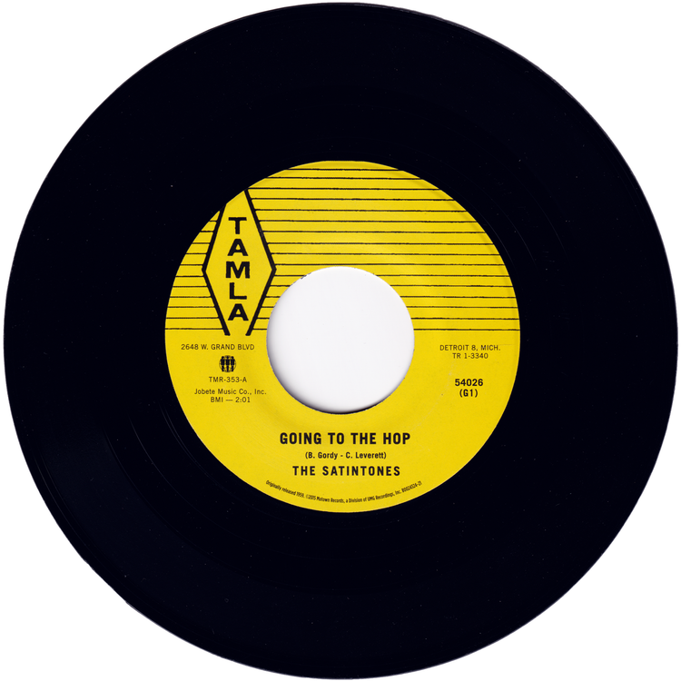 The Satintones - Motor City / Going To The Hop (Re-Issue)