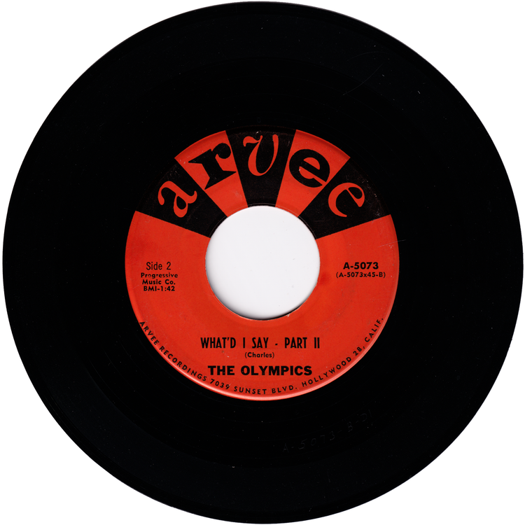 The Olympics - What'd I Say? Part 1 / What'd I Say? Part 2