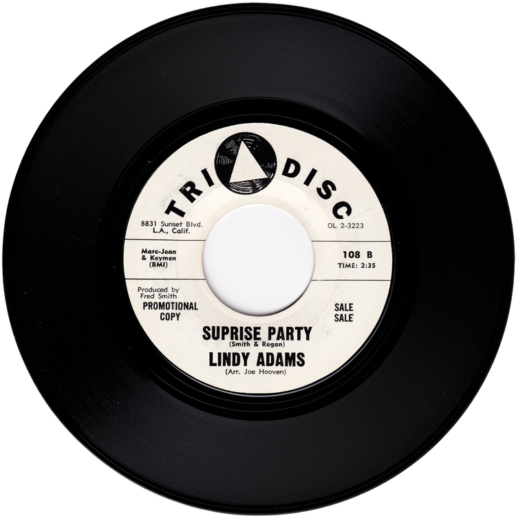 Lindy Adams - A Bird In The Hand / Suprise Party (Promo)