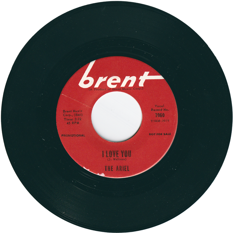 The Ariel - It Feels Like I'm Crying / I Love You (Promo)