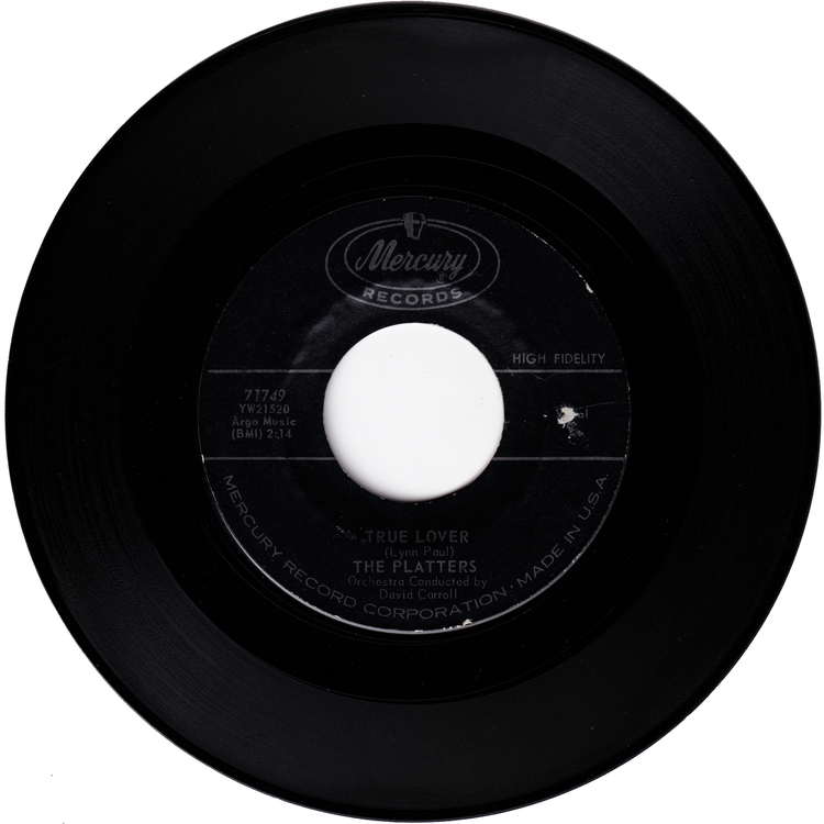 The Platters - If I Didn't Care / True Lover