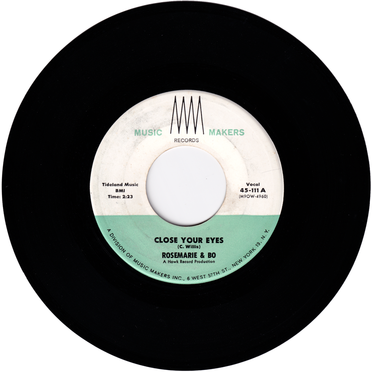 Rosemarie & Bo - Don't You Know I Love You / Close Your Eyes