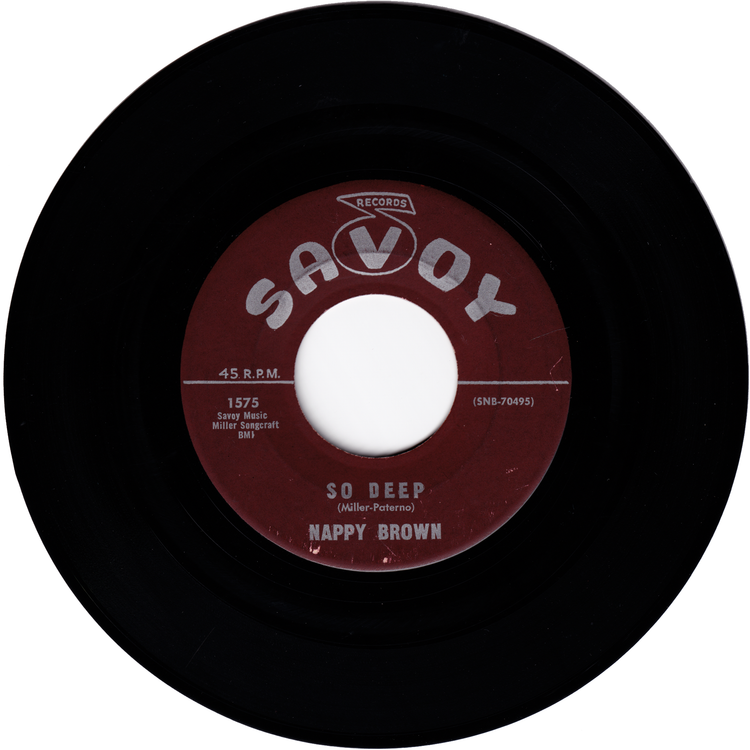 Nappy Brown - I Cried Like A Baby / So Deep