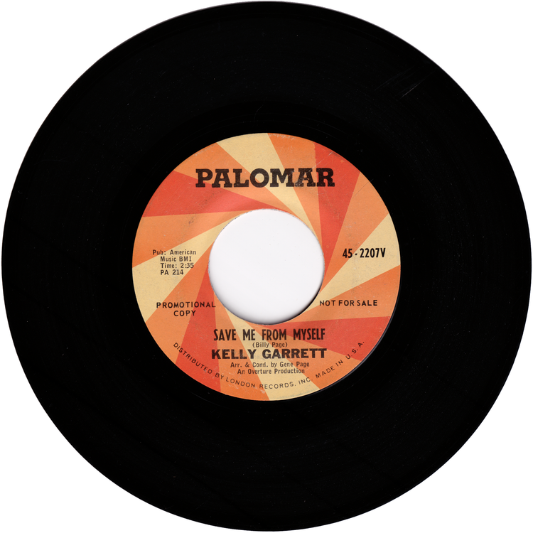 Kelly Garrett - The Boy On The Drums / Save Me From Myself (Promo)