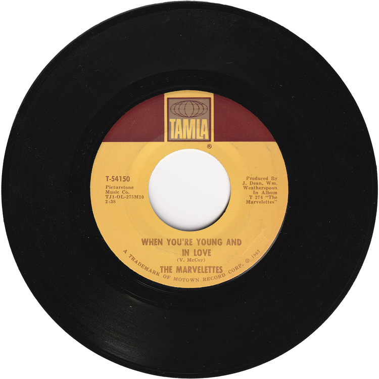 The Marvelettes - When You're Young & In Love / When You're Young & In Love