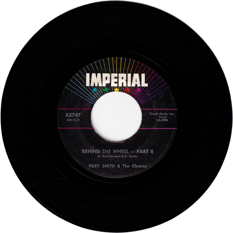 Huey "Piano" Smith & The Clowns - Behind The Wheel Part 1 / Behind The Wheel Part 2