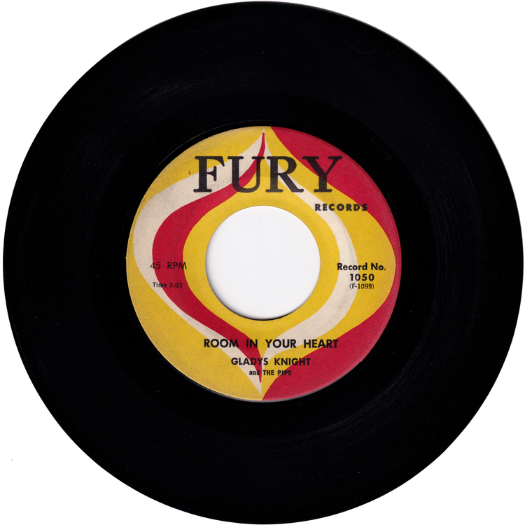 Gladys Knight & The Pips - Every Beat Of My Heart / Room In Your Heart (FURY label version)