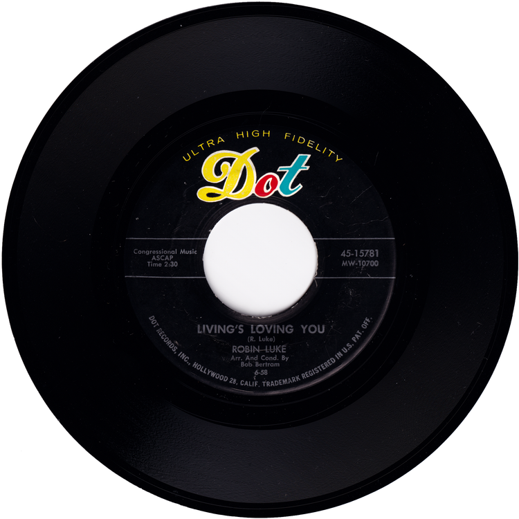 Robin Luke - Susie Darlin' / Living's Loving You