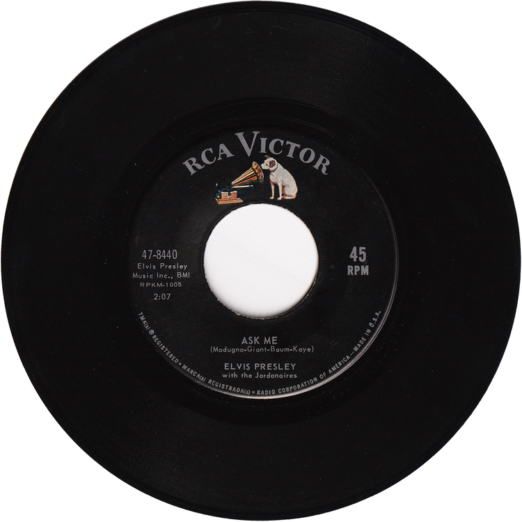Elvis Presley - Ain't That Loving You Baby / Ask Me