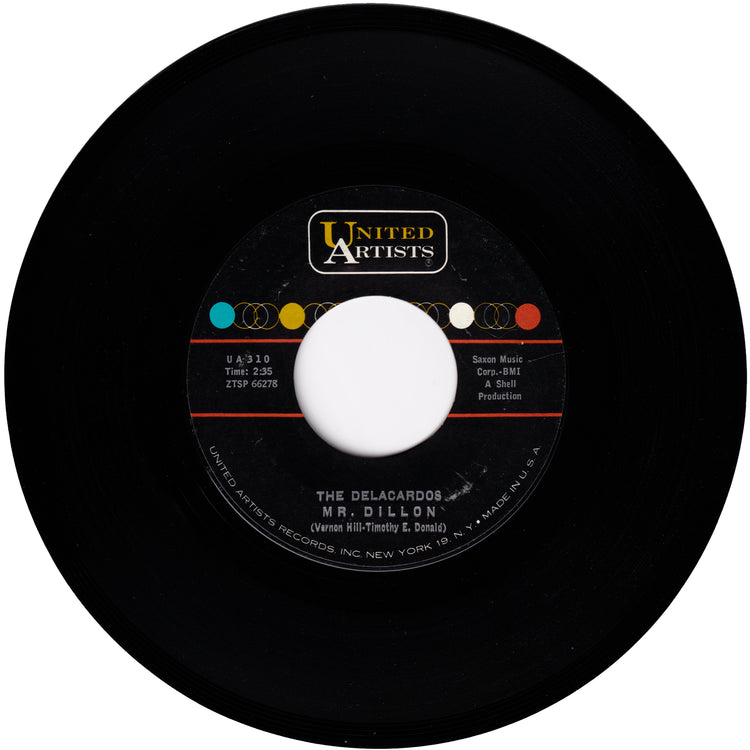 The Delacardos - Hold Back The Tears / Mr. Dillion