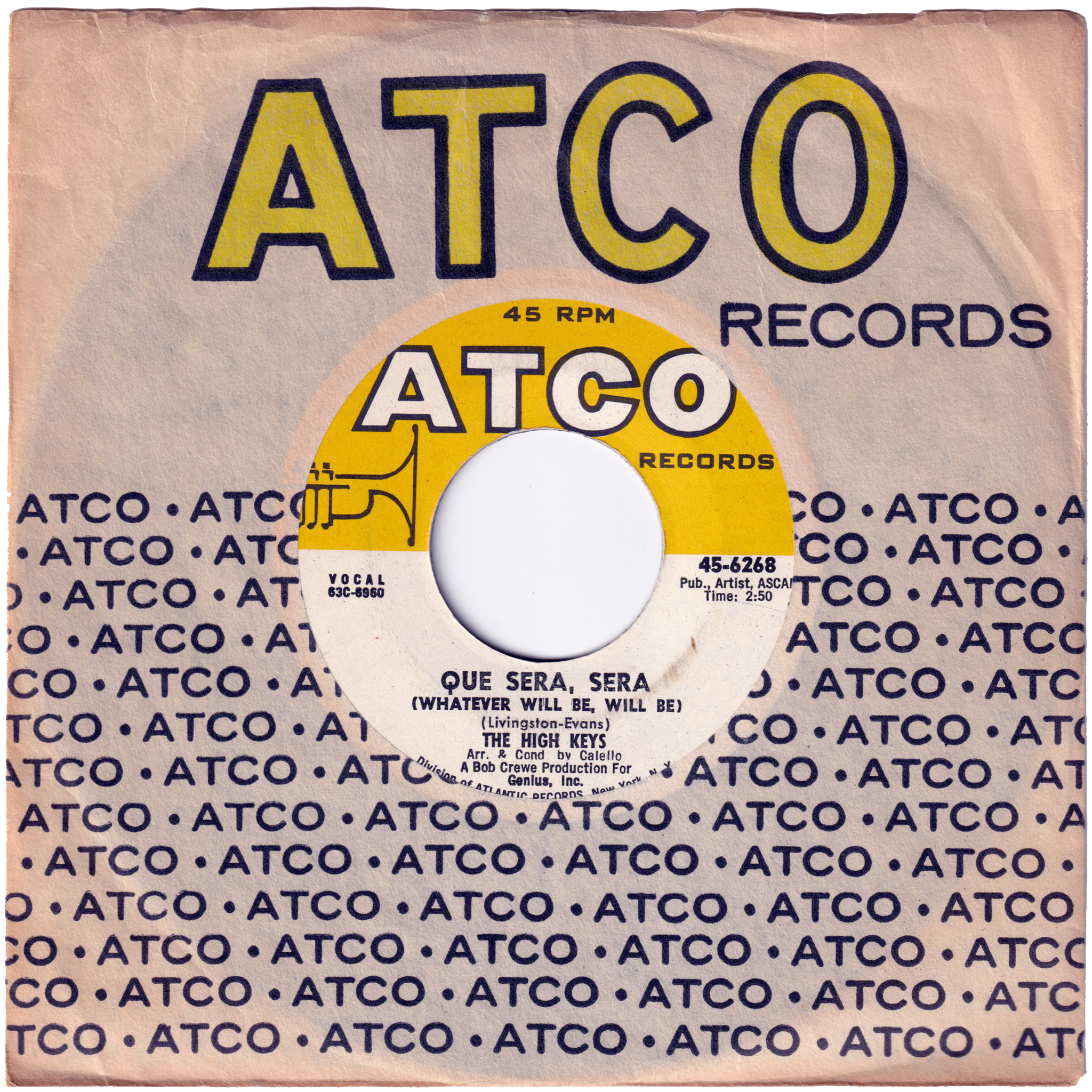 The High Keys - Que Sera, Sera / Daddy, Ooh Long Legs