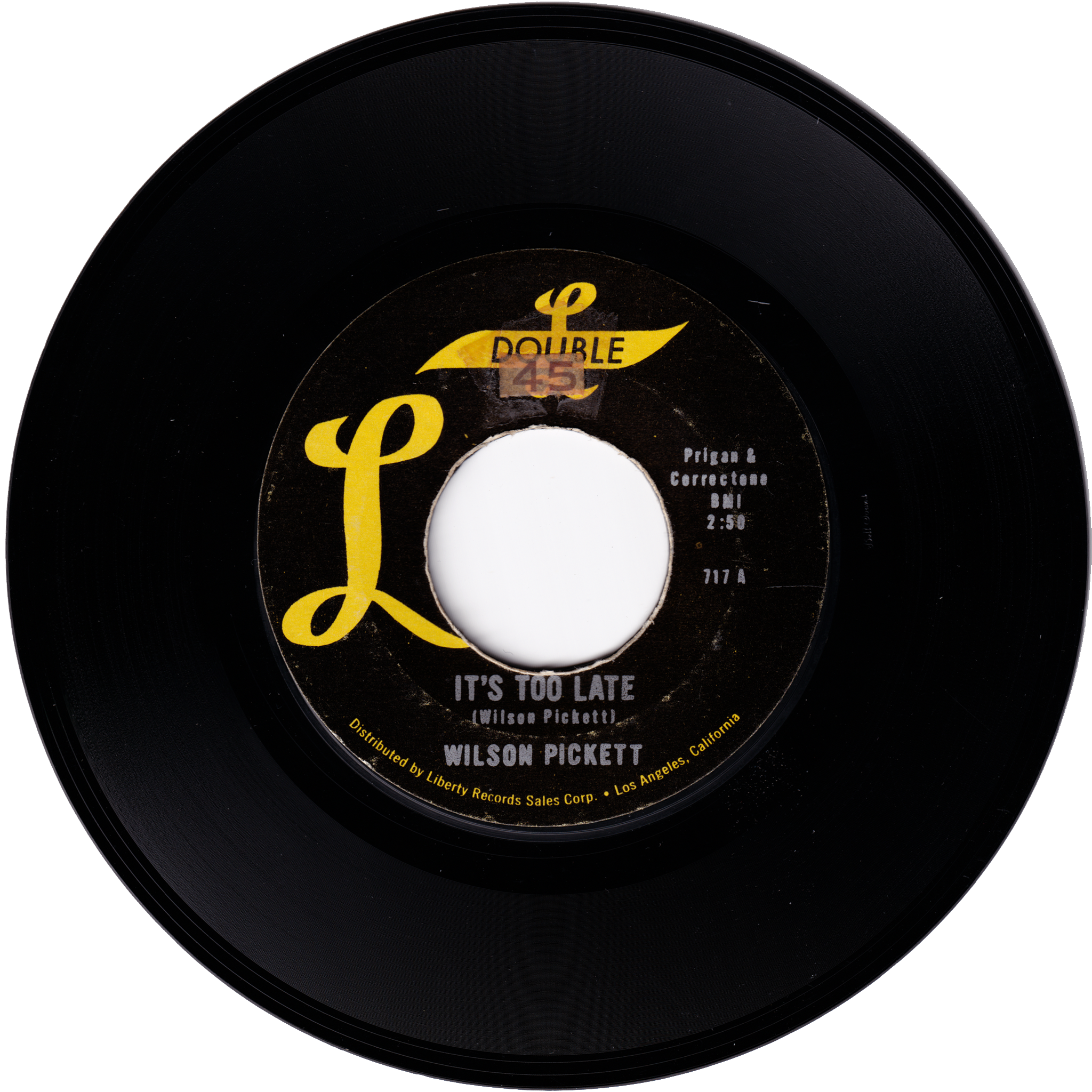 Wilson Pickett - It's Too Late / I'm Gonna Love You – NIGHT