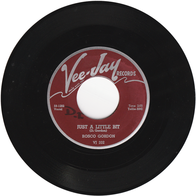 Rosco Gordon - Just A Little Bit / Goin' Home