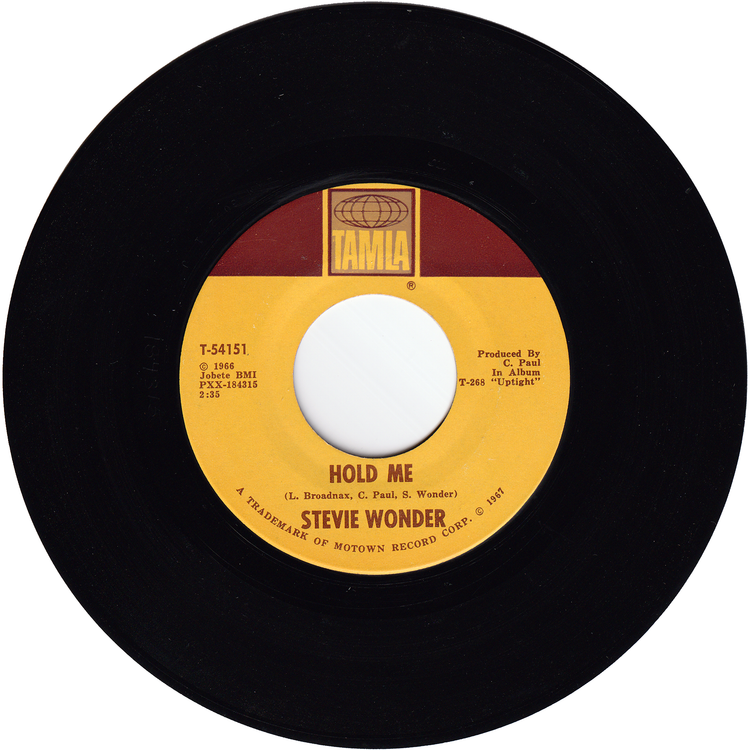 Stevie Wonder - I Was Made To Love Her / Hold Me