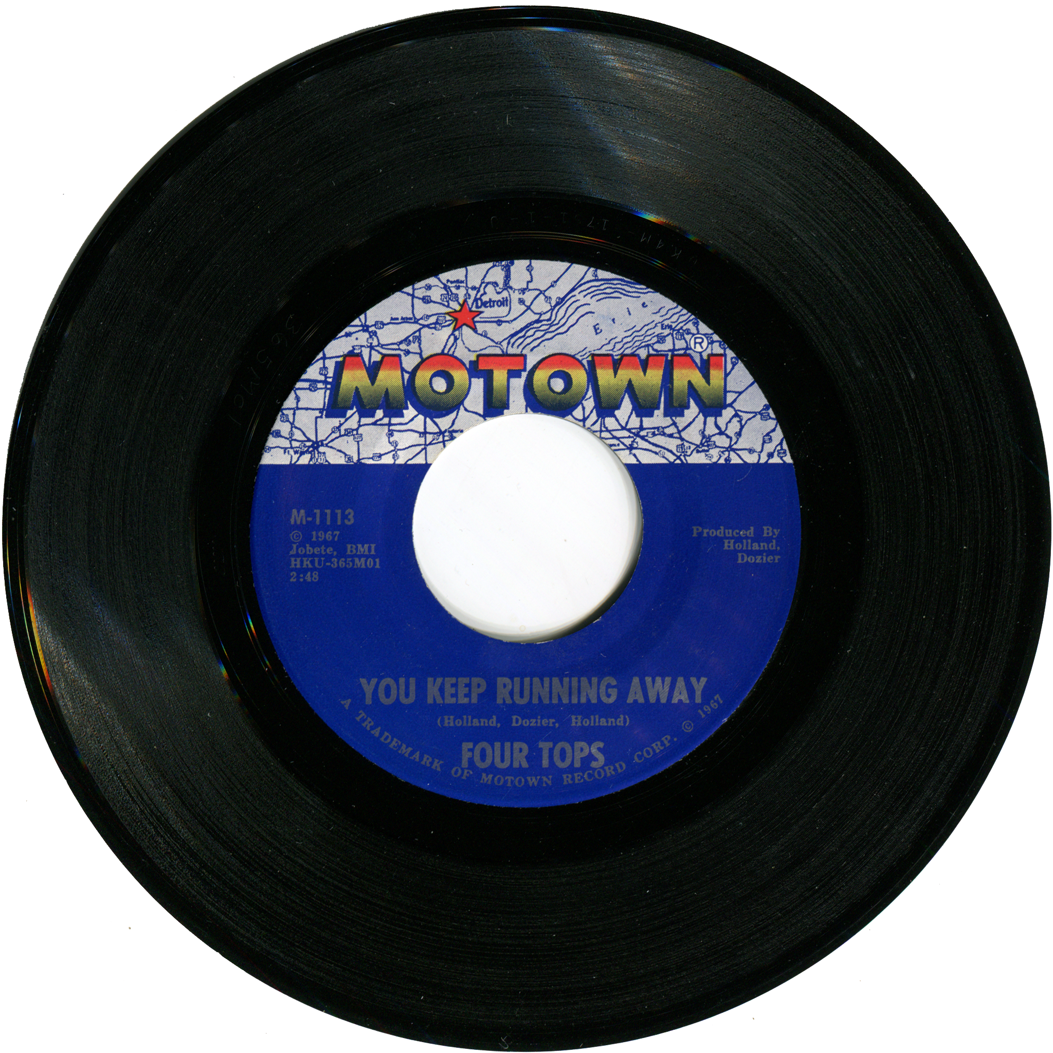 The Four Tops - You Keep Running Away / If You Don't Want My