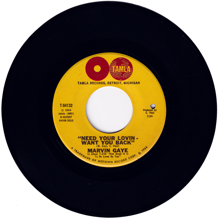Marvin Gaye - Take This Heart Of Mine / Need Your Lovin - Want You Back