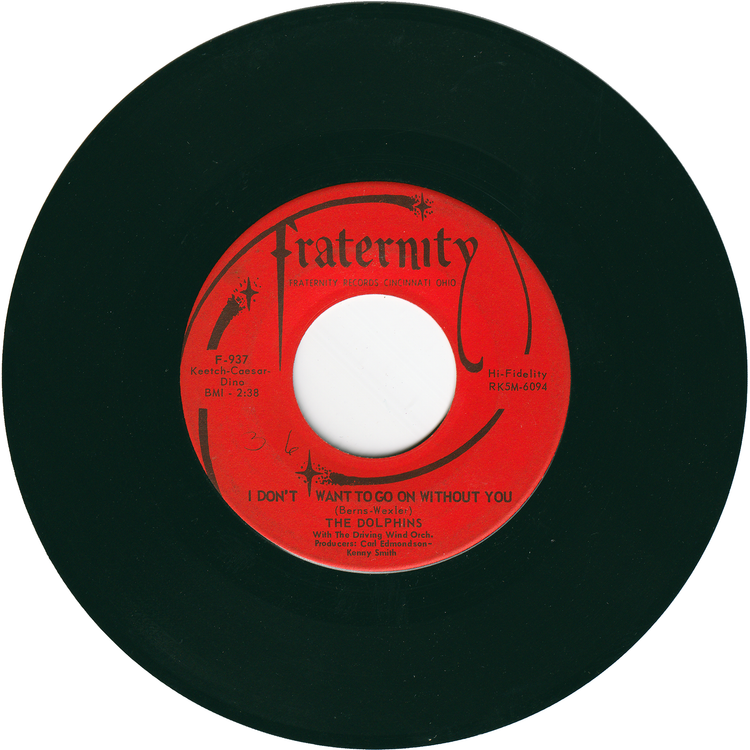 The Dolphins - Hey-Da-Da-Dow / I Don't Want To Go On Without You