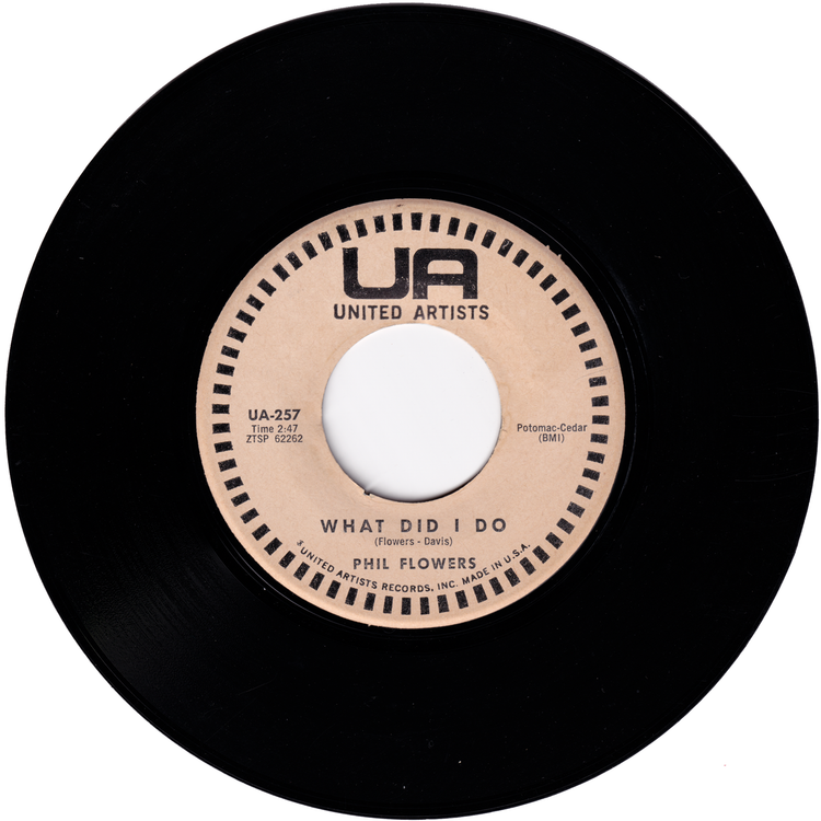 Phil Flowers - Bingo / What Did I Do