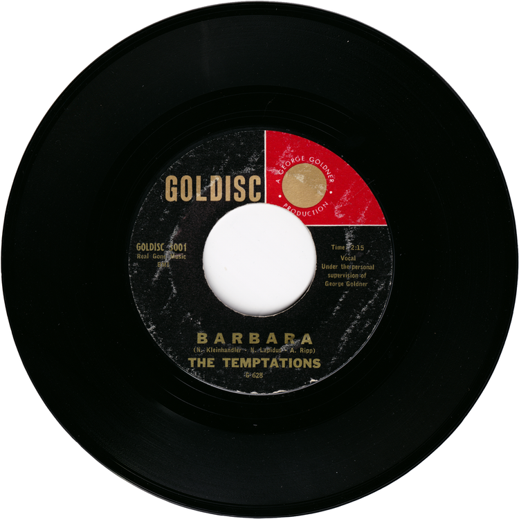 The Temptations - Barbara / Barbara (Promo?)