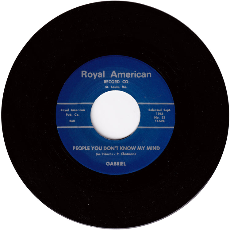 Gabriel & his Trumpets - Don't Stay Out All Night / People You Don't Know My Mind (Repro)