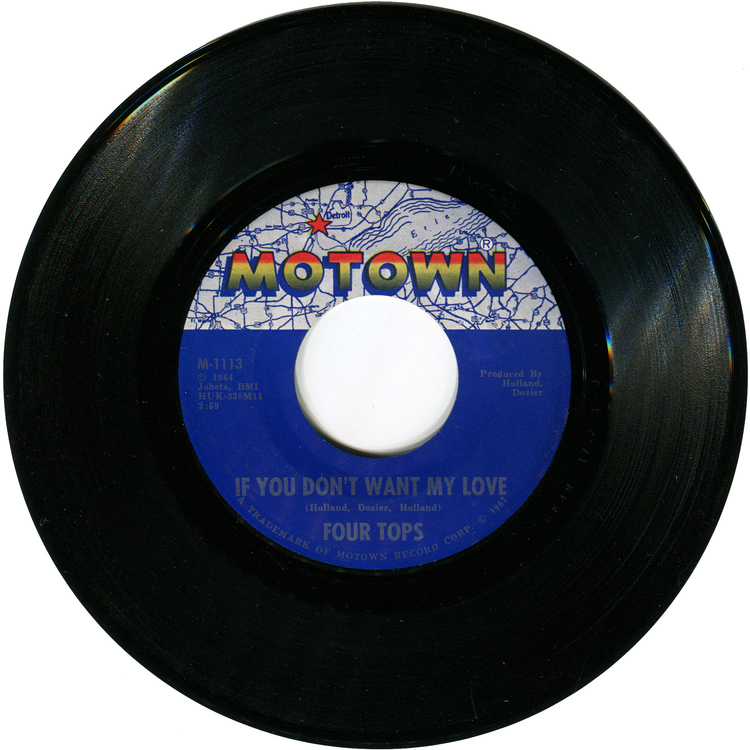 The Four Tops - You Keep Running Away / If You Don't Want My Love
