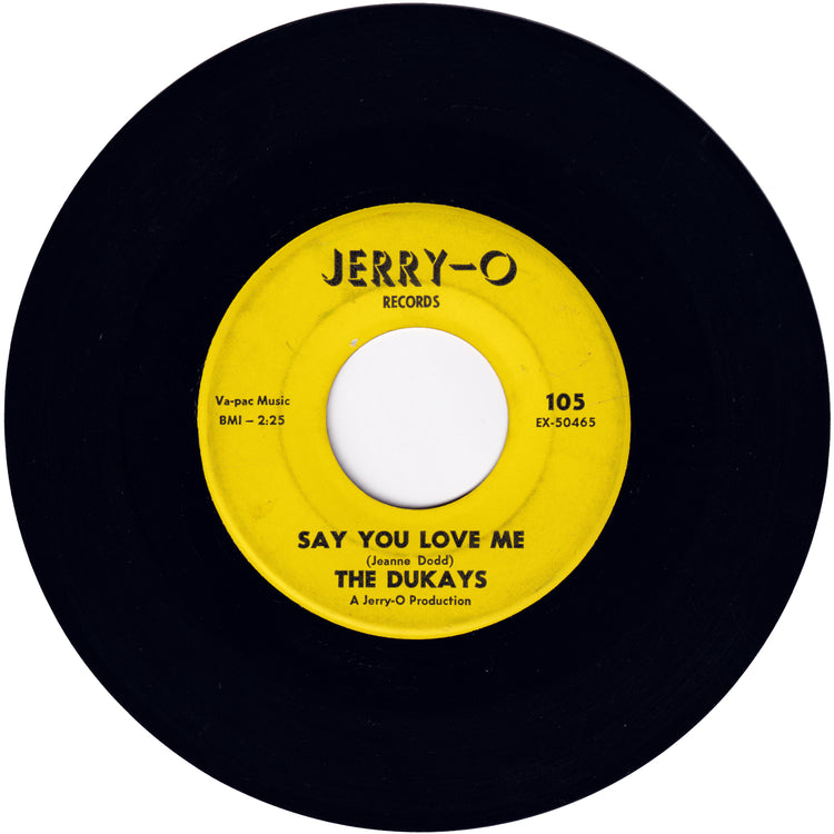The Dukays - Say You Love Me / The Jerk